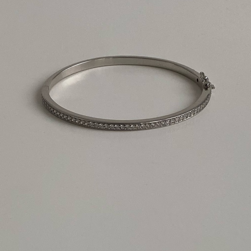 Pavoi 14k Gold Plated Tennis Bangle